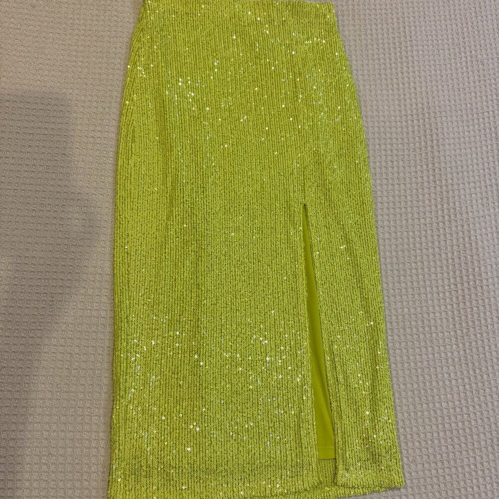 Topshop Sequin Skirt
